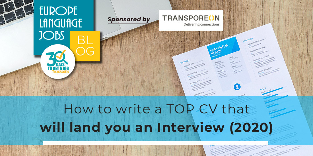 How to Write a Top CV that Will Land You an Interview (2020)